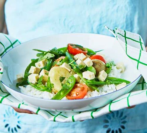 Vegan Thai green curry