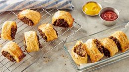 Vegan sausage rolls